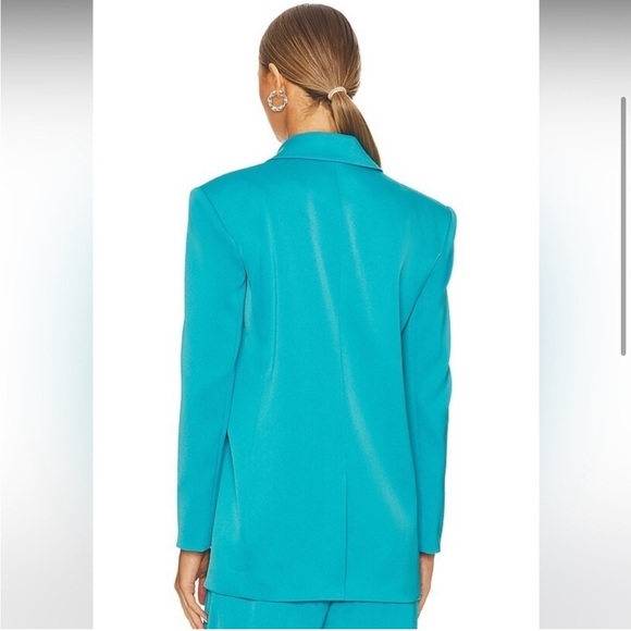 Alice + Olivia Blue‎ Shan Blazer - Picture 4 of 12